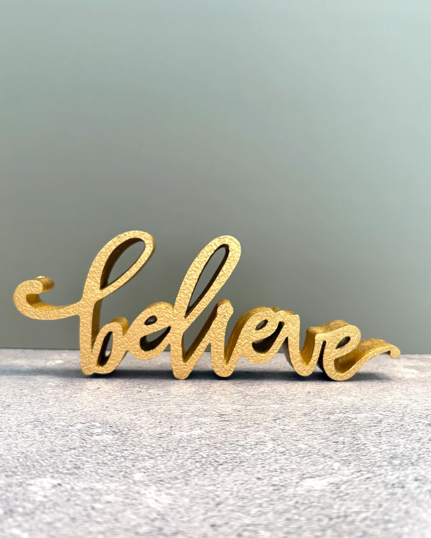 Figura Decorativa Believe