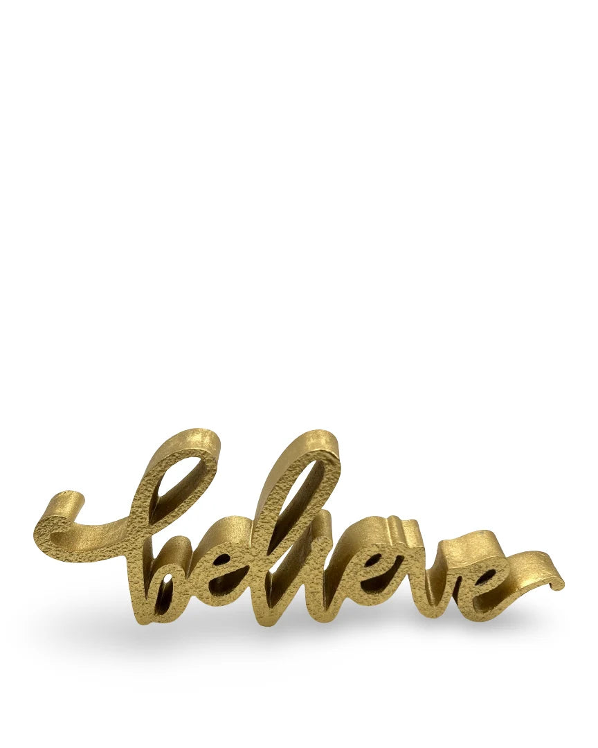 Figura Decorativa Believe