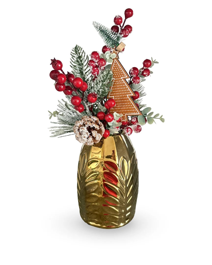 Centro de mesa Berries de Navidad