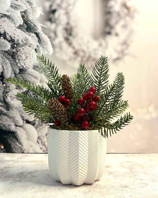 Centro de Mesa Navideño Bosco