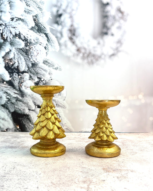 Set de Candelabros Navideños Bright