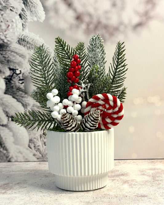 Centro de Mesa Navideño Candy