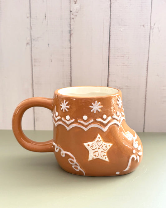 Taza Navideña Dulce Jengibre