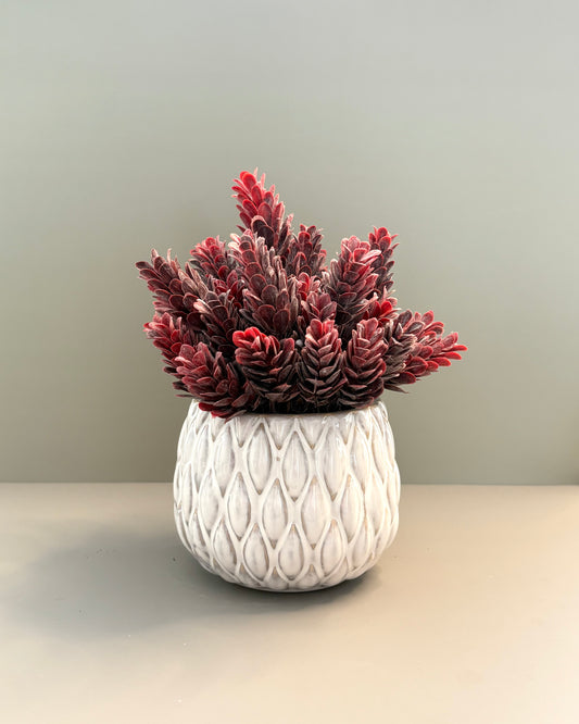 Maceta con planta artificial Ember