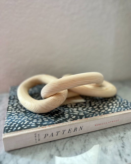 Figura Decorativa Eslabón Natural