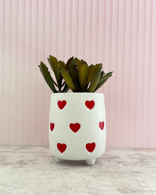 Maceta con planta artificial Lovely