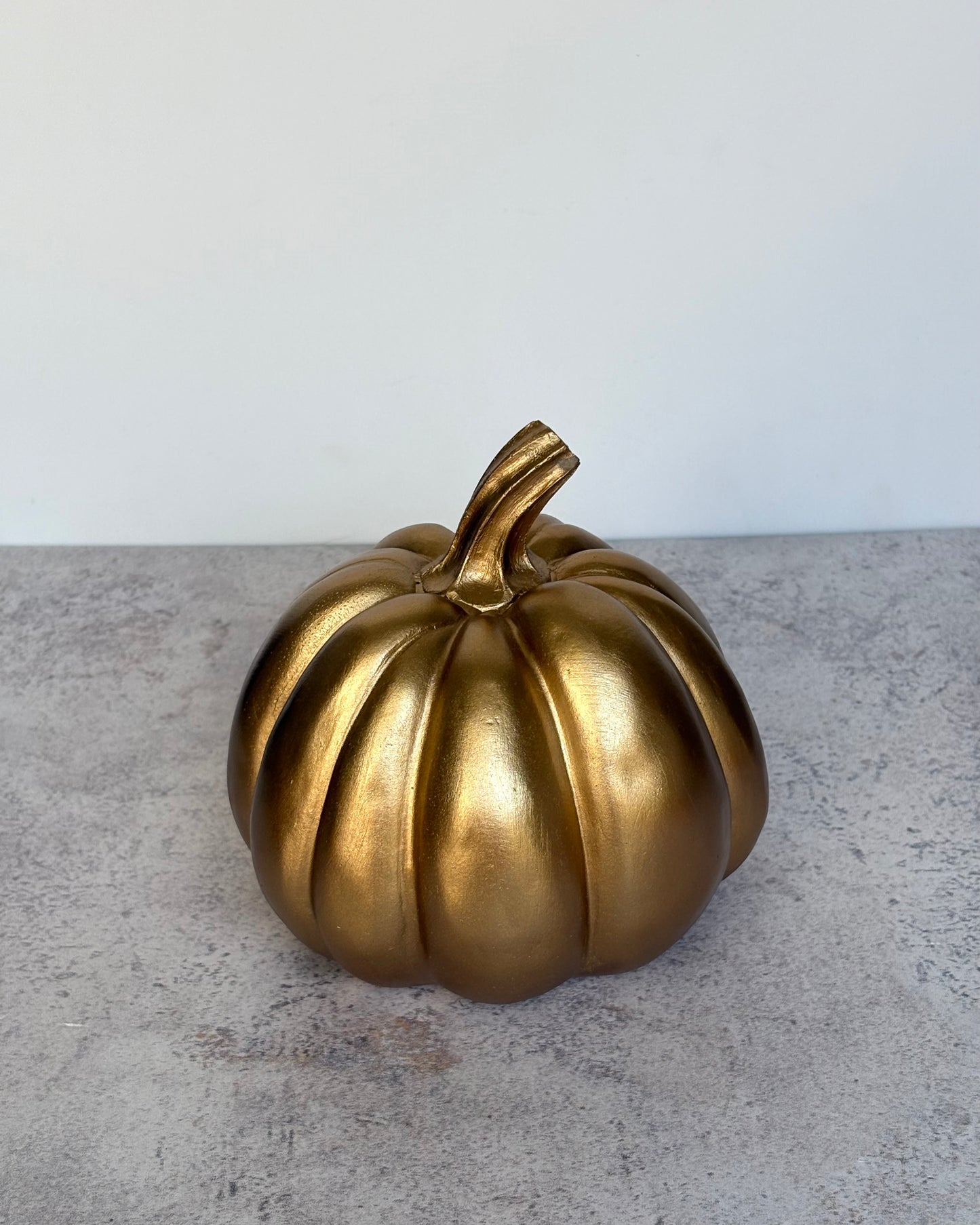 Figura decorativa Calabaza dorada