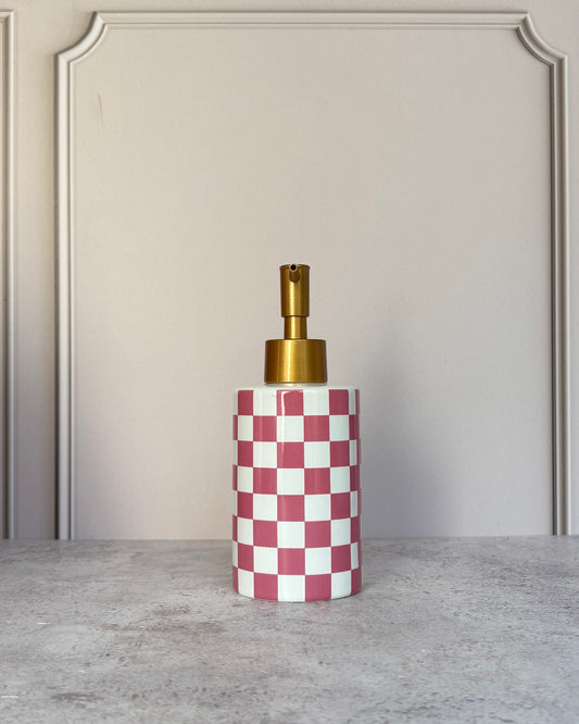 Dispensador de jabón Gingham