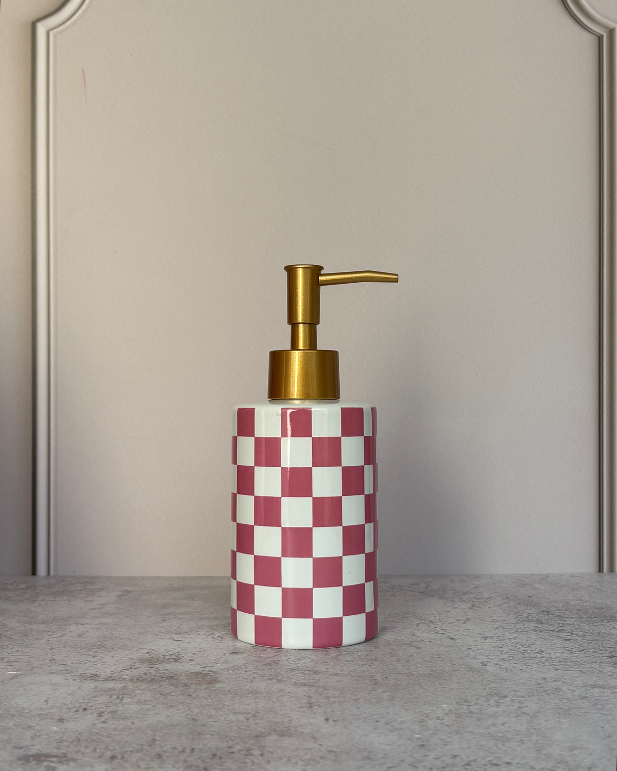 Dispensador de jabón Gingham