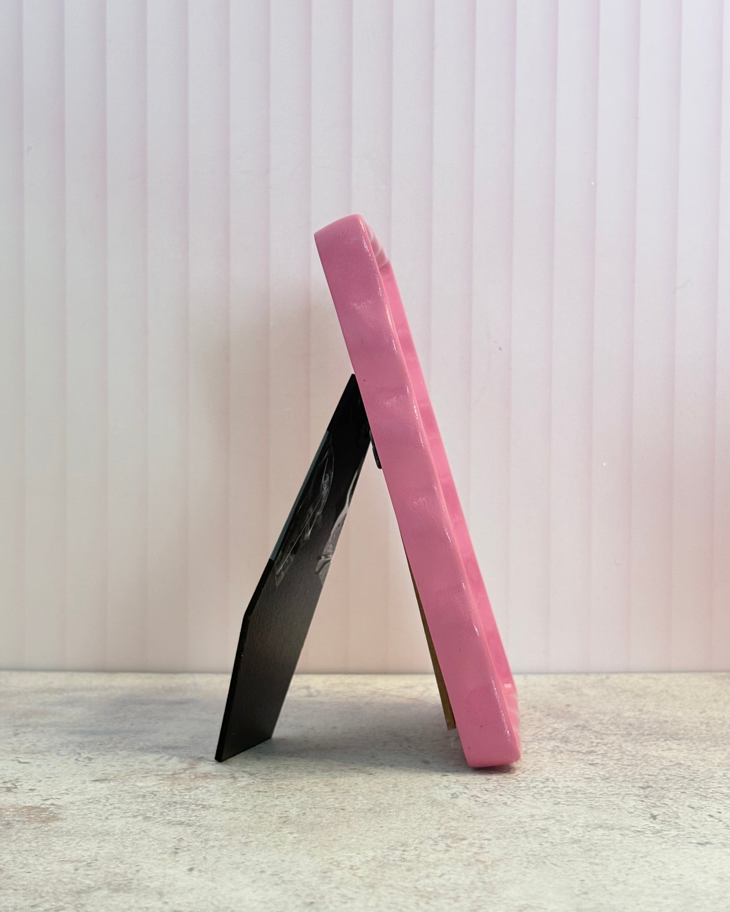 Portarretratos de escritorio rosa