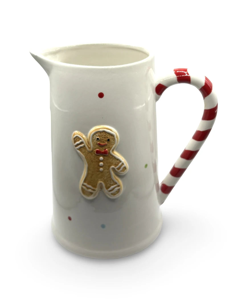 Jarra Navideña Muñeco de Jengibre