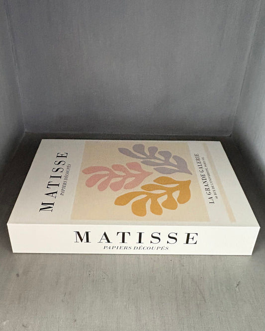 Caja de almacenamiento como libro falso Matisse