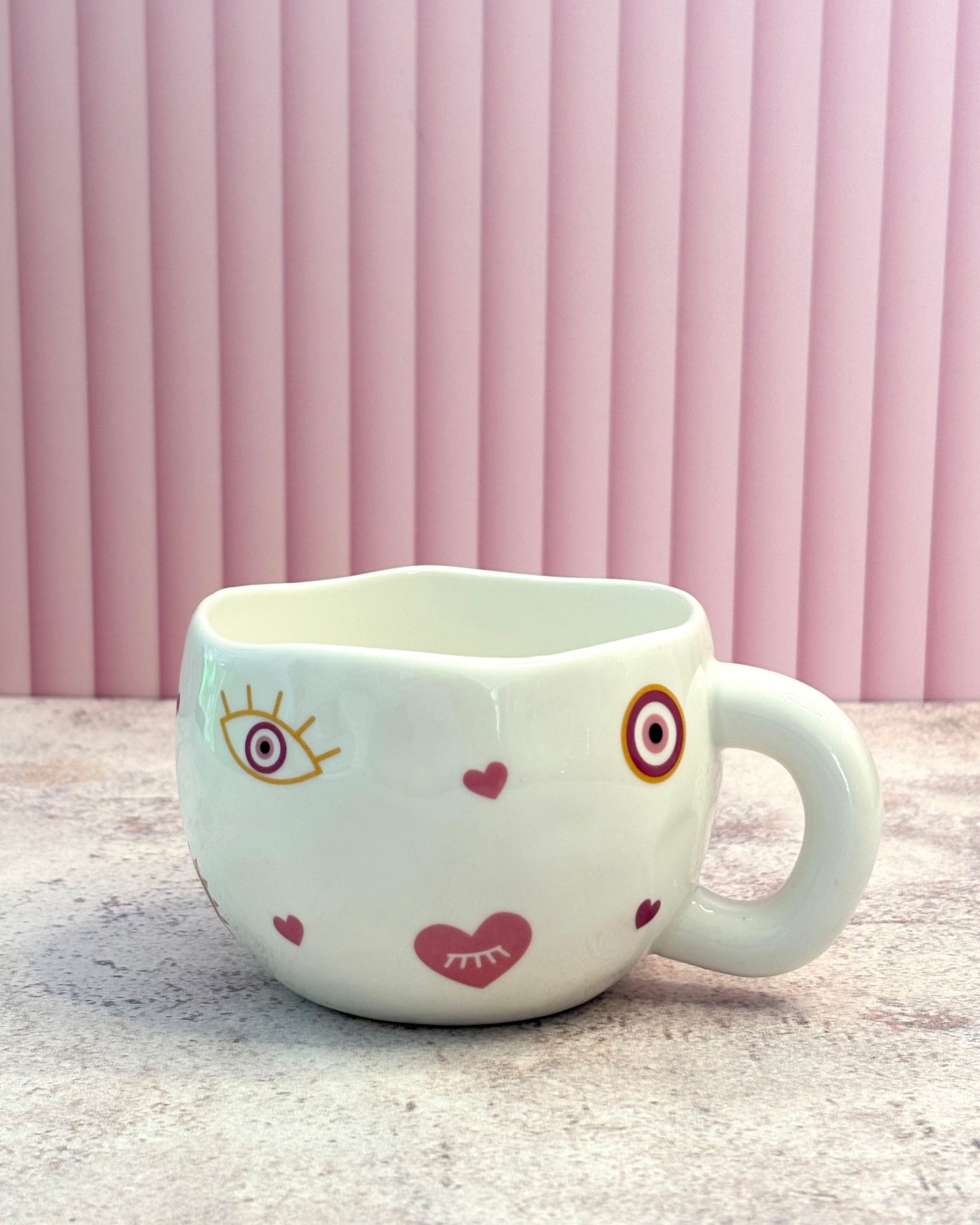 Taza de cerámica buena suerte Match