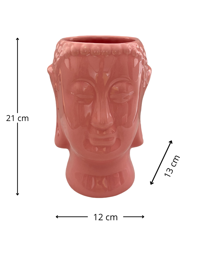Maceta cerámica Buda