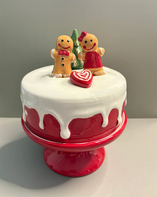 Pastelero Navideño Muñeco de Jengibre