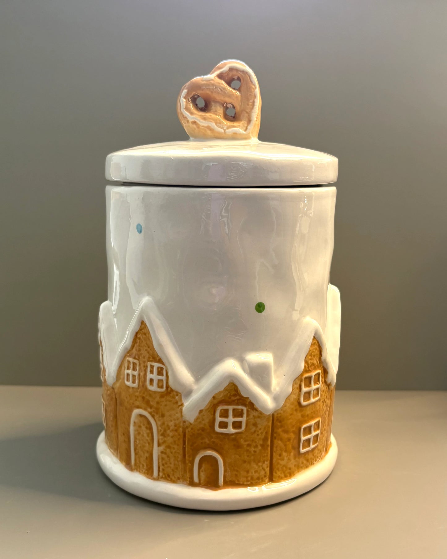 Galletero Navideño Pretzel