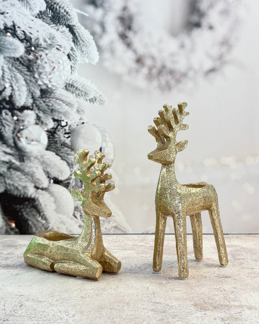 Set de Candelabros Navideños