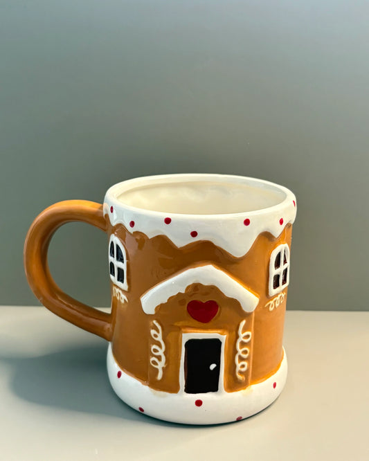 Taza Navideña Galleta de Jengibre