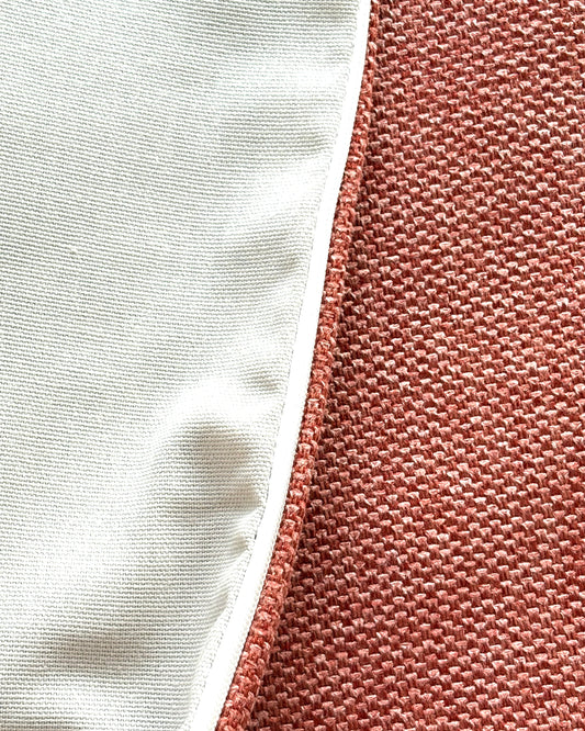 Funda cojín Terracota