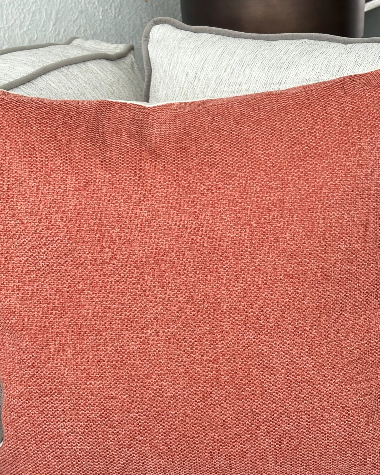 Funda cojín Terracota