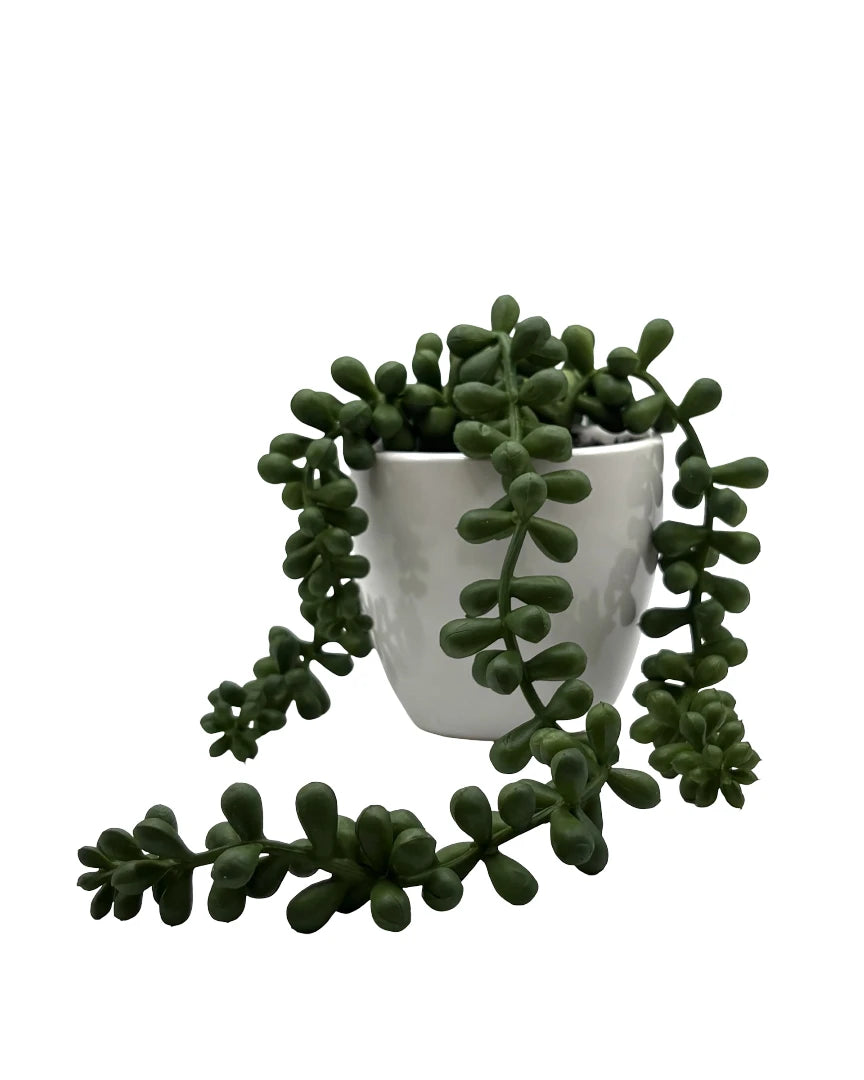 Maceta con planta artificial Zuri