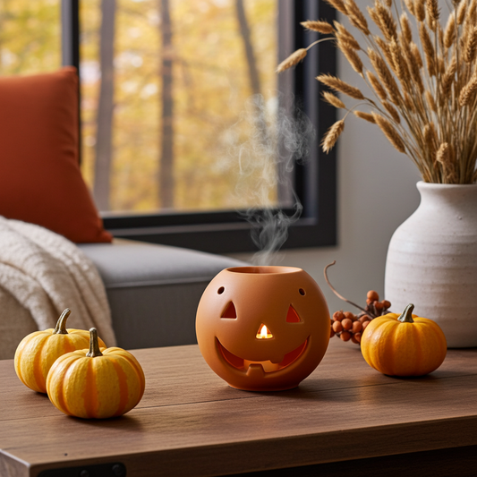 Difusor de cerámica Otoño (incluye vela tealight y esencia floral gratis!)