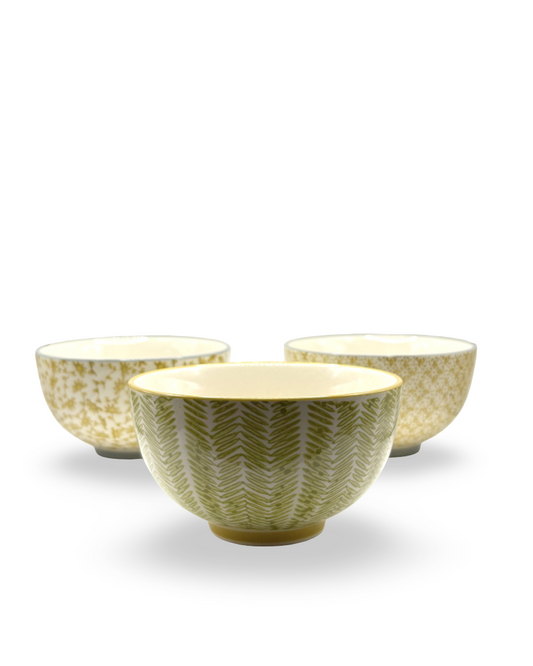 Set 3 bowls Yuzu