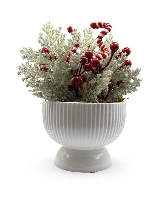 Centro de Mesa Navideño Espirales