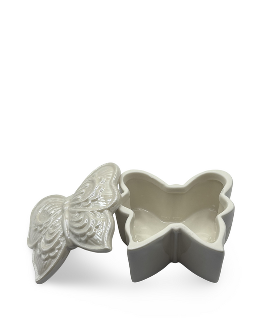 Joyero White Butterfly