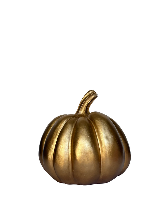 Figura decorativa Calabaza dorada