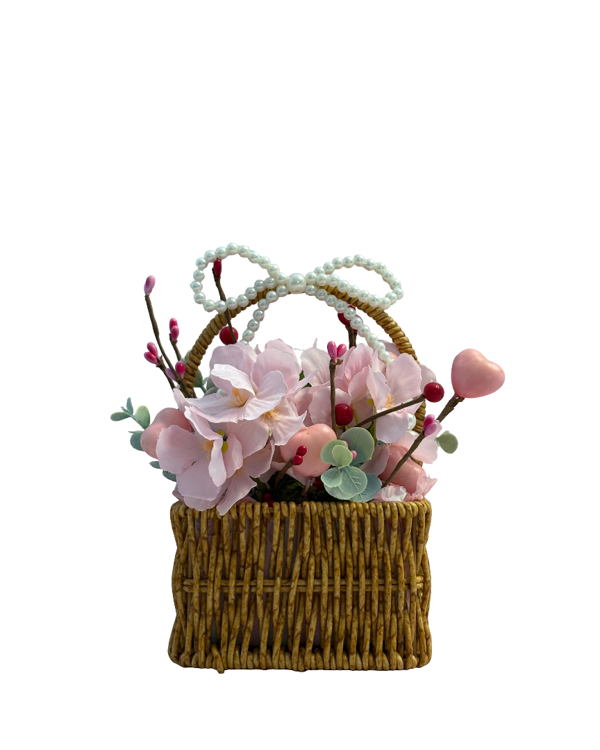 Canasta de flores para mamá