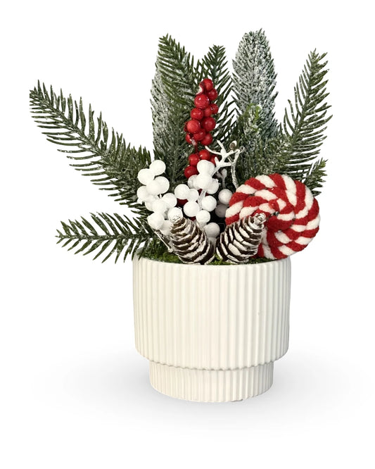 Centro de Mesa Navideño Candy