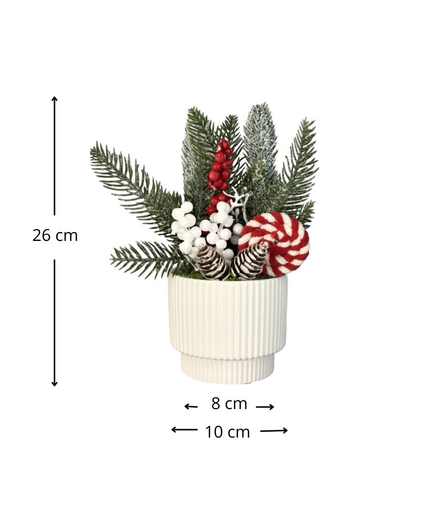 Centro de Mesa Navideño Candy