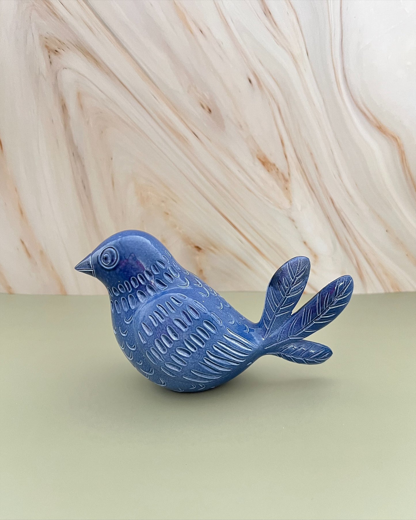 Figura Decorativa Celeste