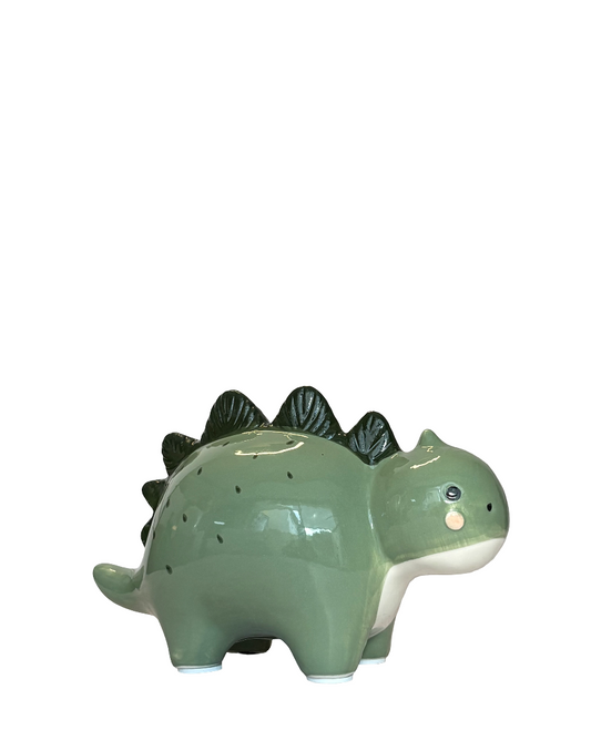 Figura decorativa de cerámica Dinosaurio
