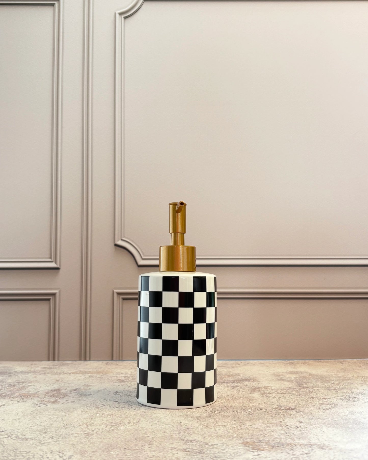 Dispensador de jabón Gingham