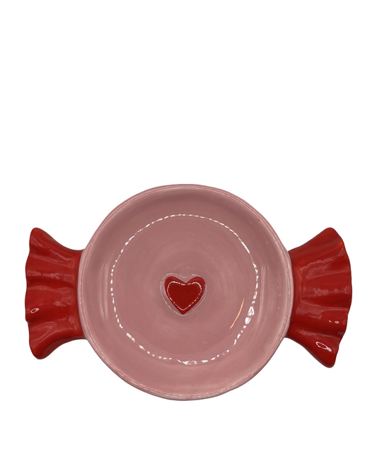 Plato de cerámica chico caramelo Dulce Amor