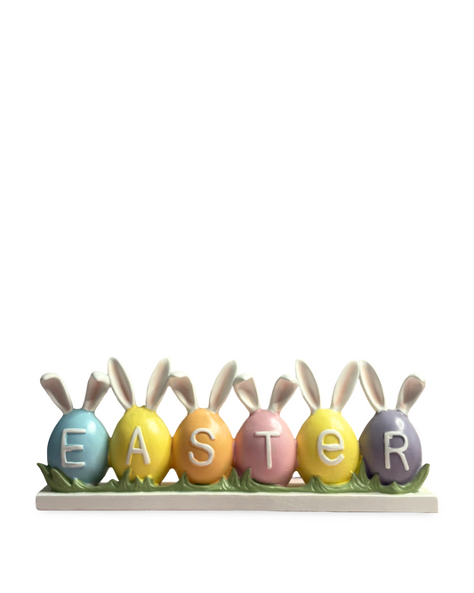 Figura decorativa de resina para Pascua Easter