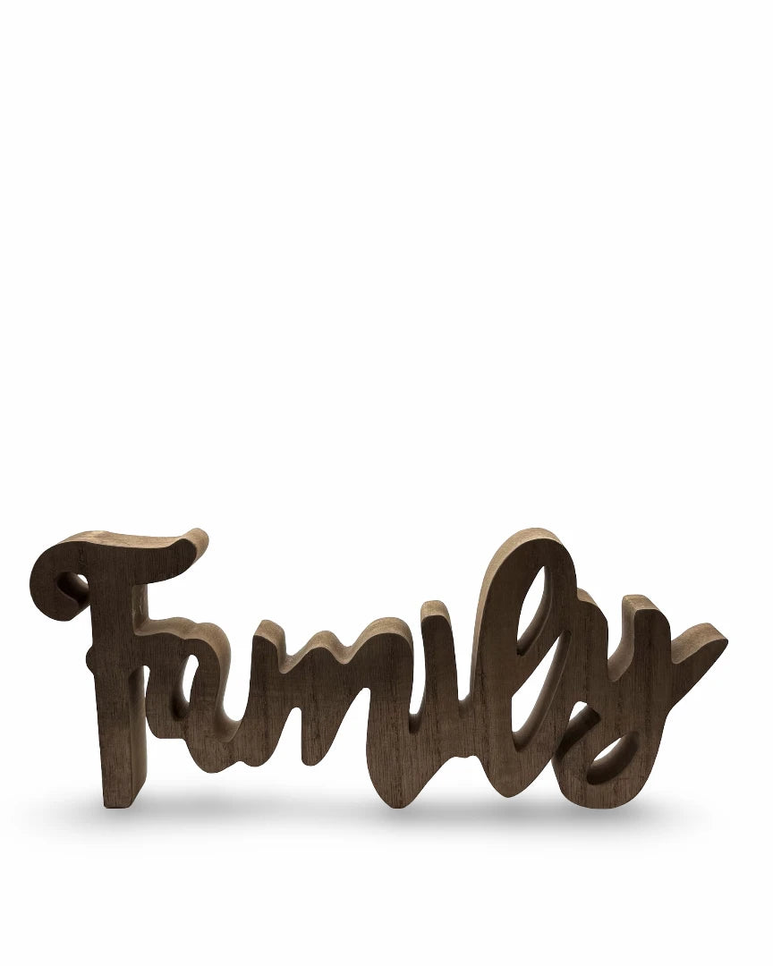 Letrero Decorativo Family