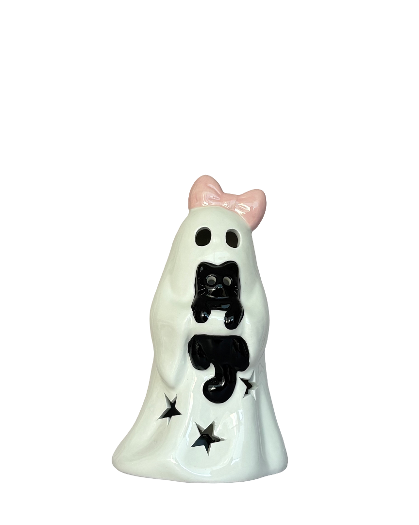 Figura decorativa con luz Fantasma Coquette