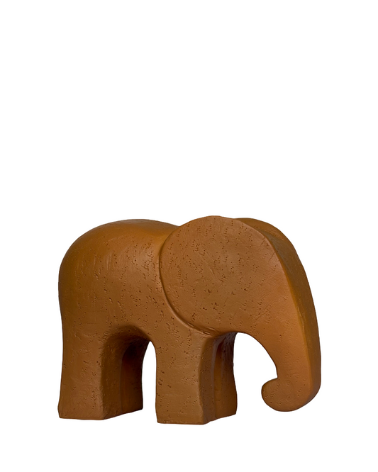 Figura decorativa elefante contemporáneo