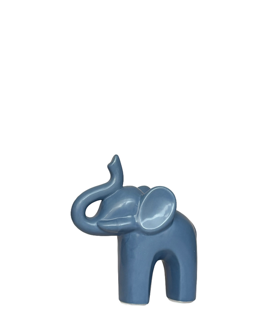 Figura decorativa Elefante Blue