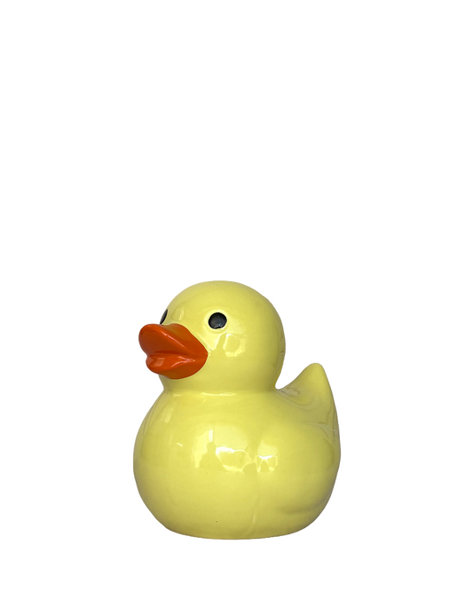 Figura decorativa de cerámica Pato
