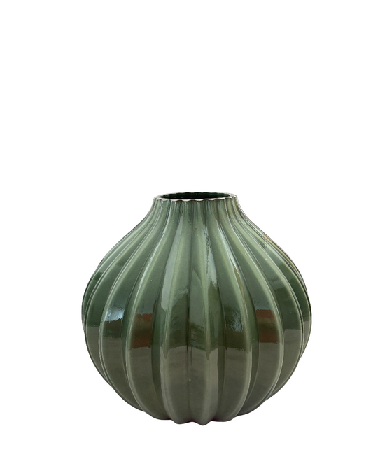 Florero de  vidrio contemporáneo