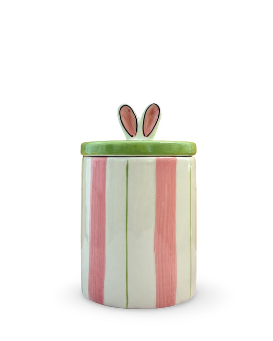 Galletero de cerámica conejo de Pascua