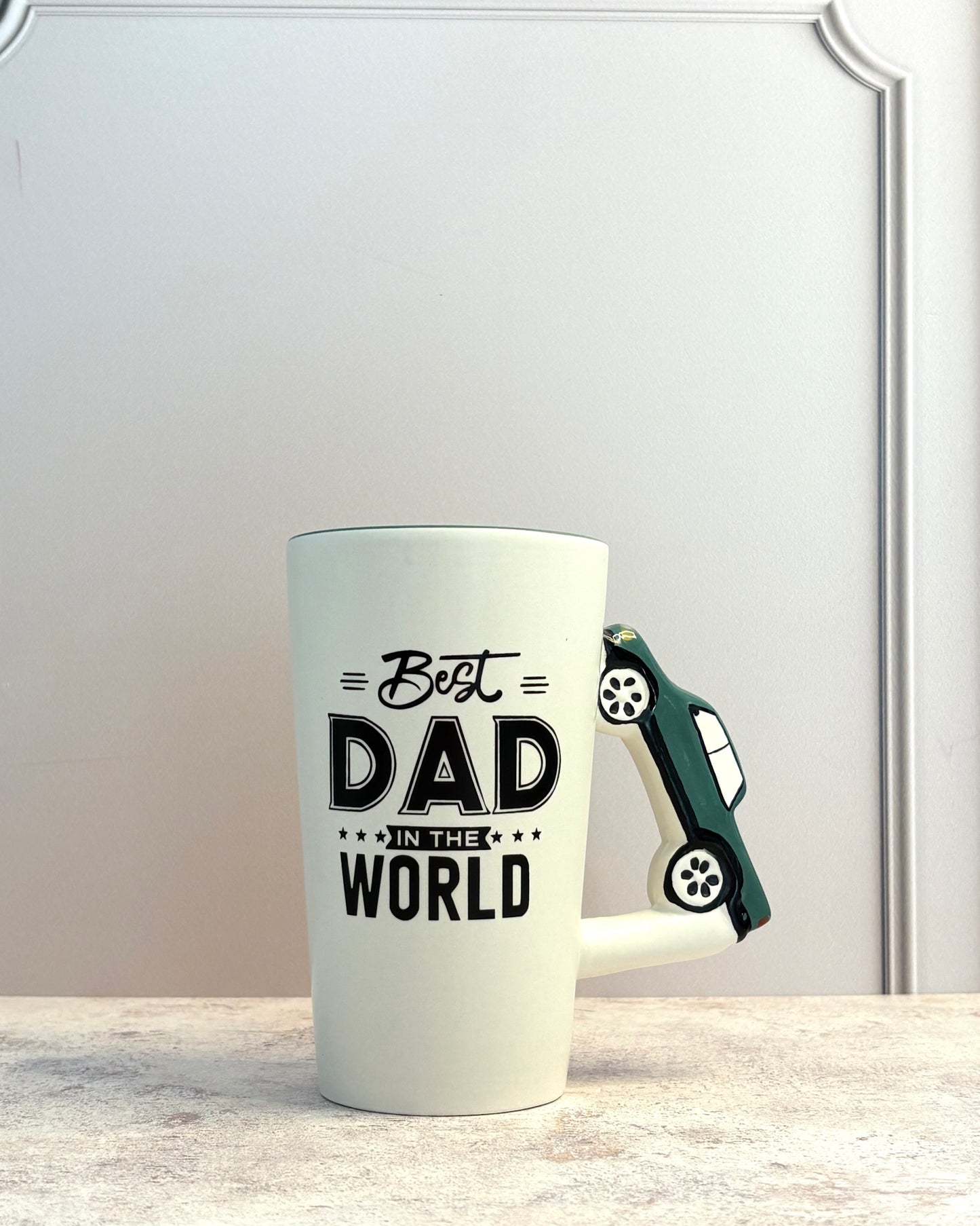 Taza alta de café para papá