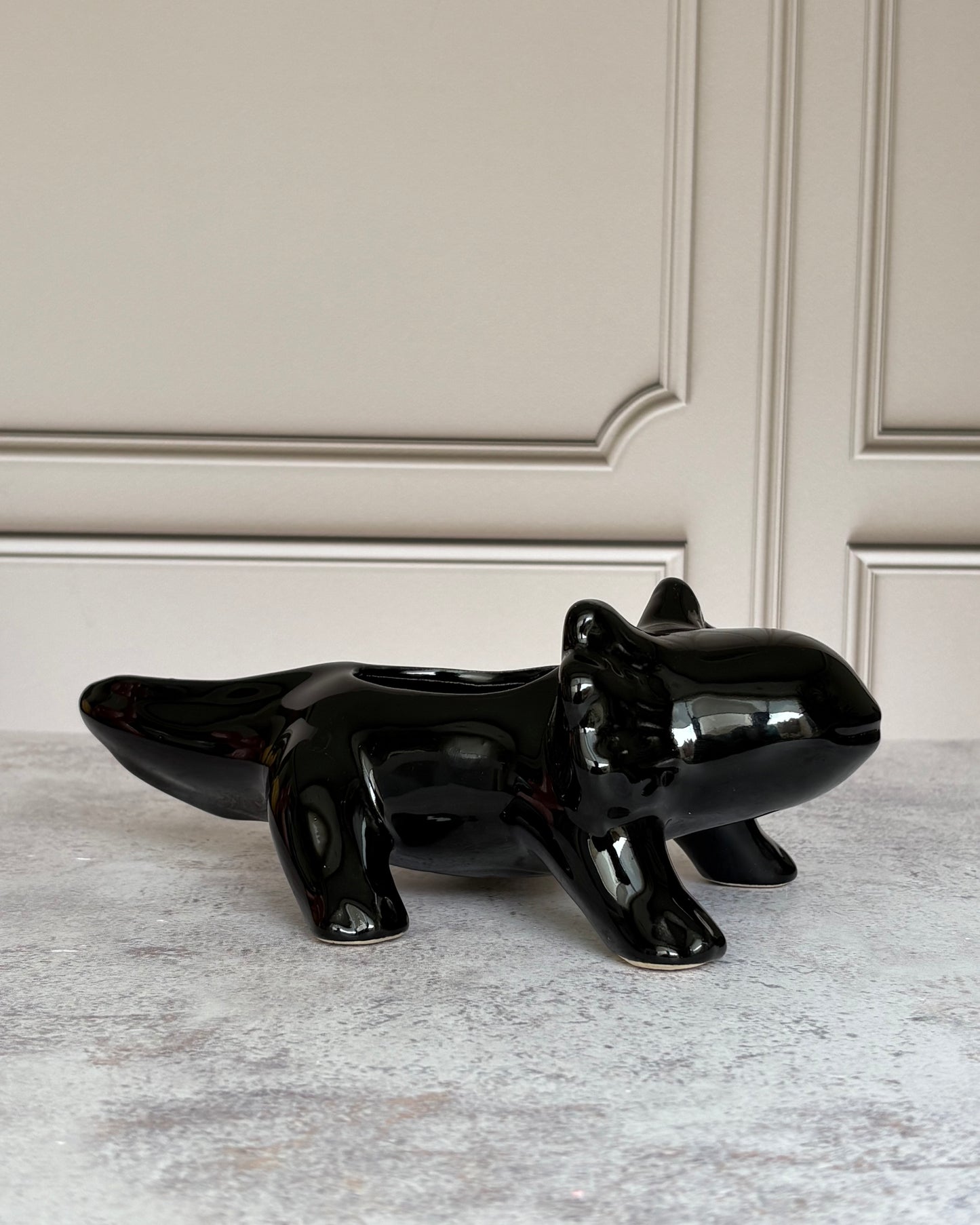 Maceta ceramica ajolote