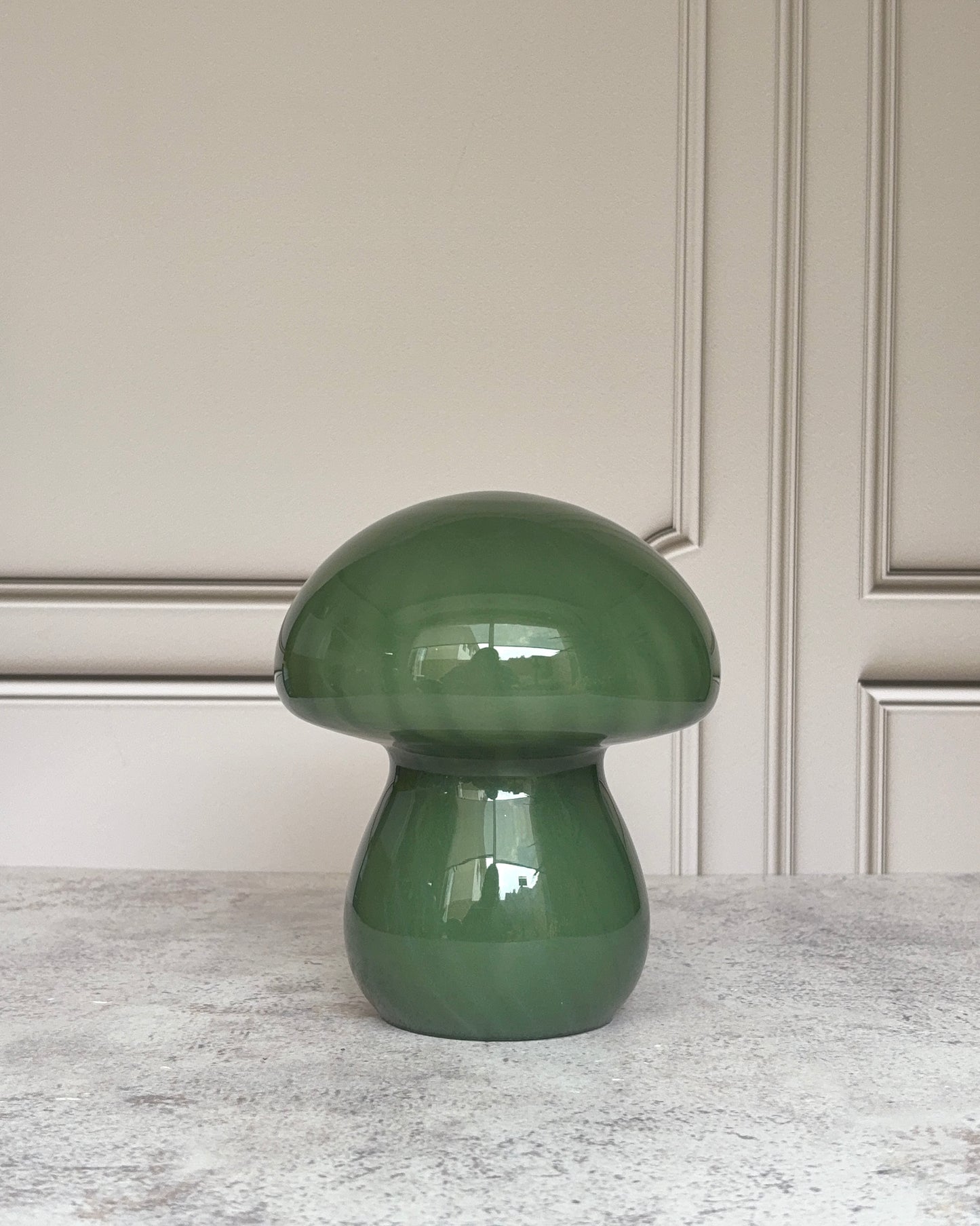 Figura decorativa Hongo de vidrio