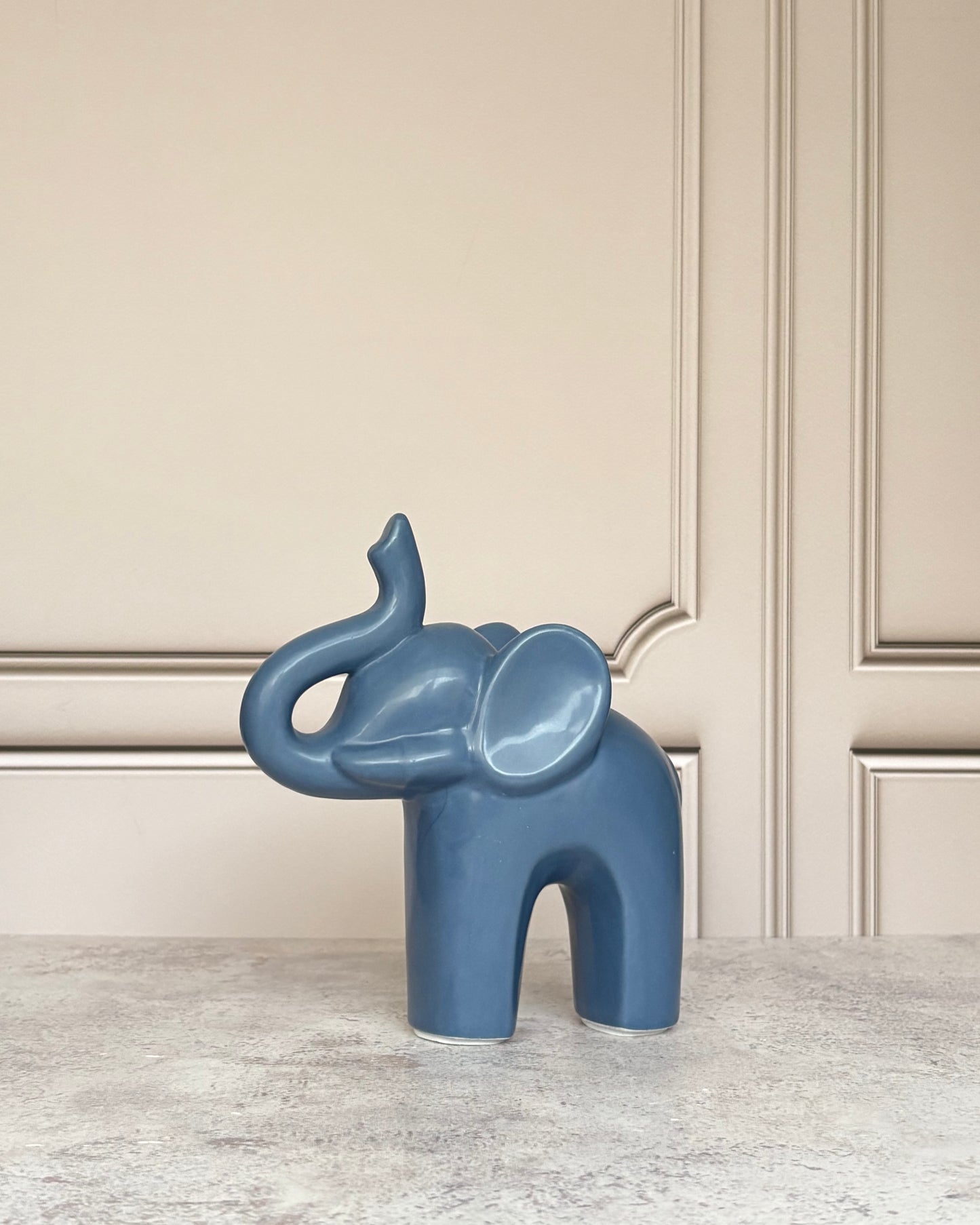Figura decorativa Elefante Blue
