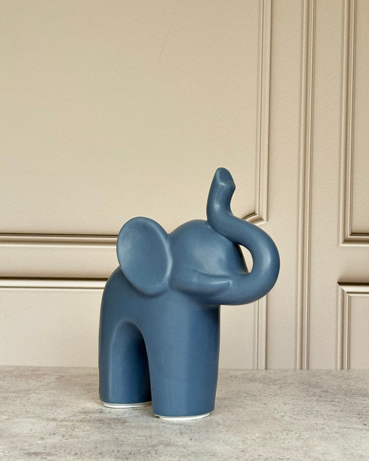 Figura decorativa Elefante Blue